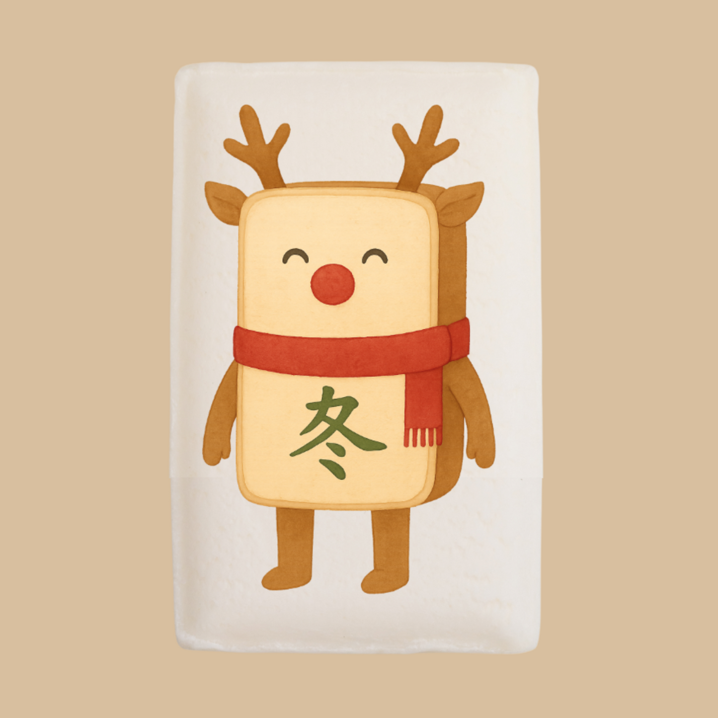 Cute Christmas Mahjong Soap