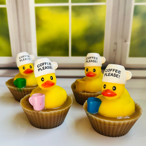 Coffee Lover Duck Soap
