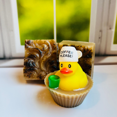 Coffee Lover Duck Soap