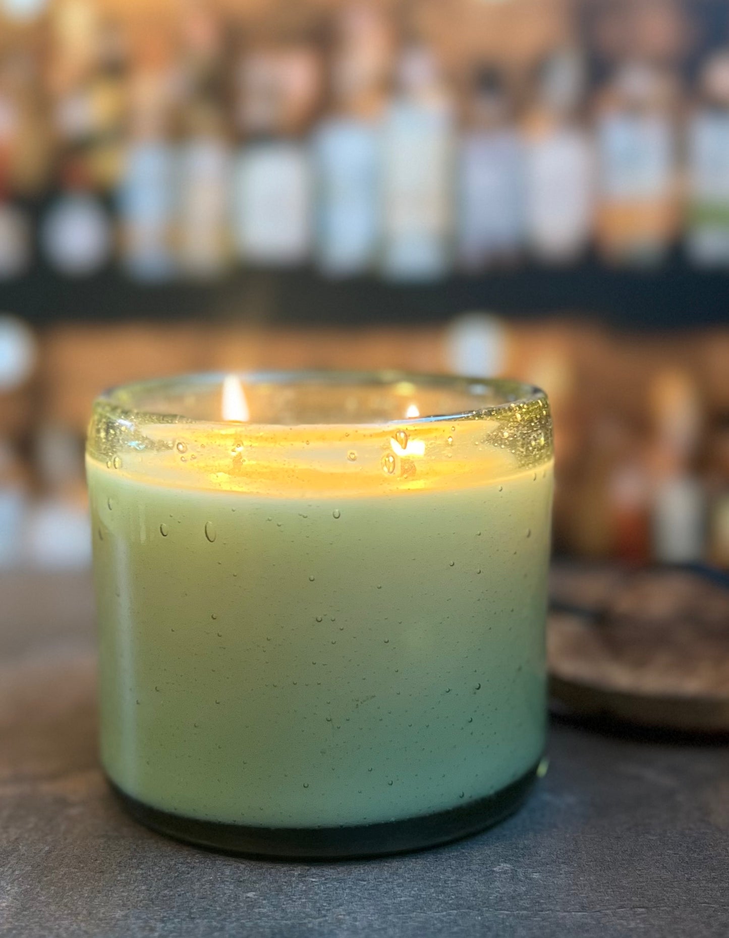 Large Citronella Candles with Wooden Lid