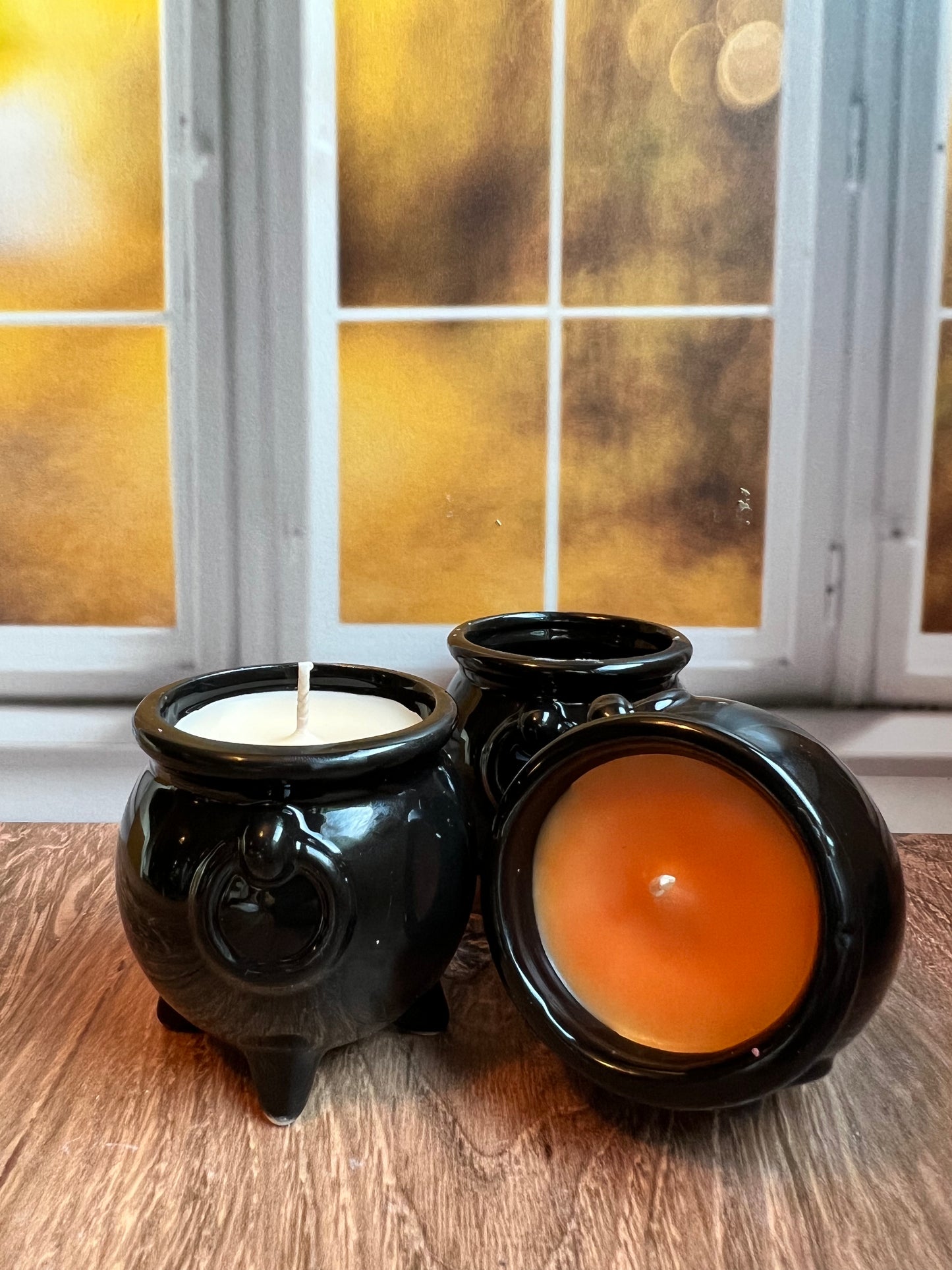 Halloween Cauldron Candle