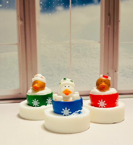 Hot Chocolate Duck Soap