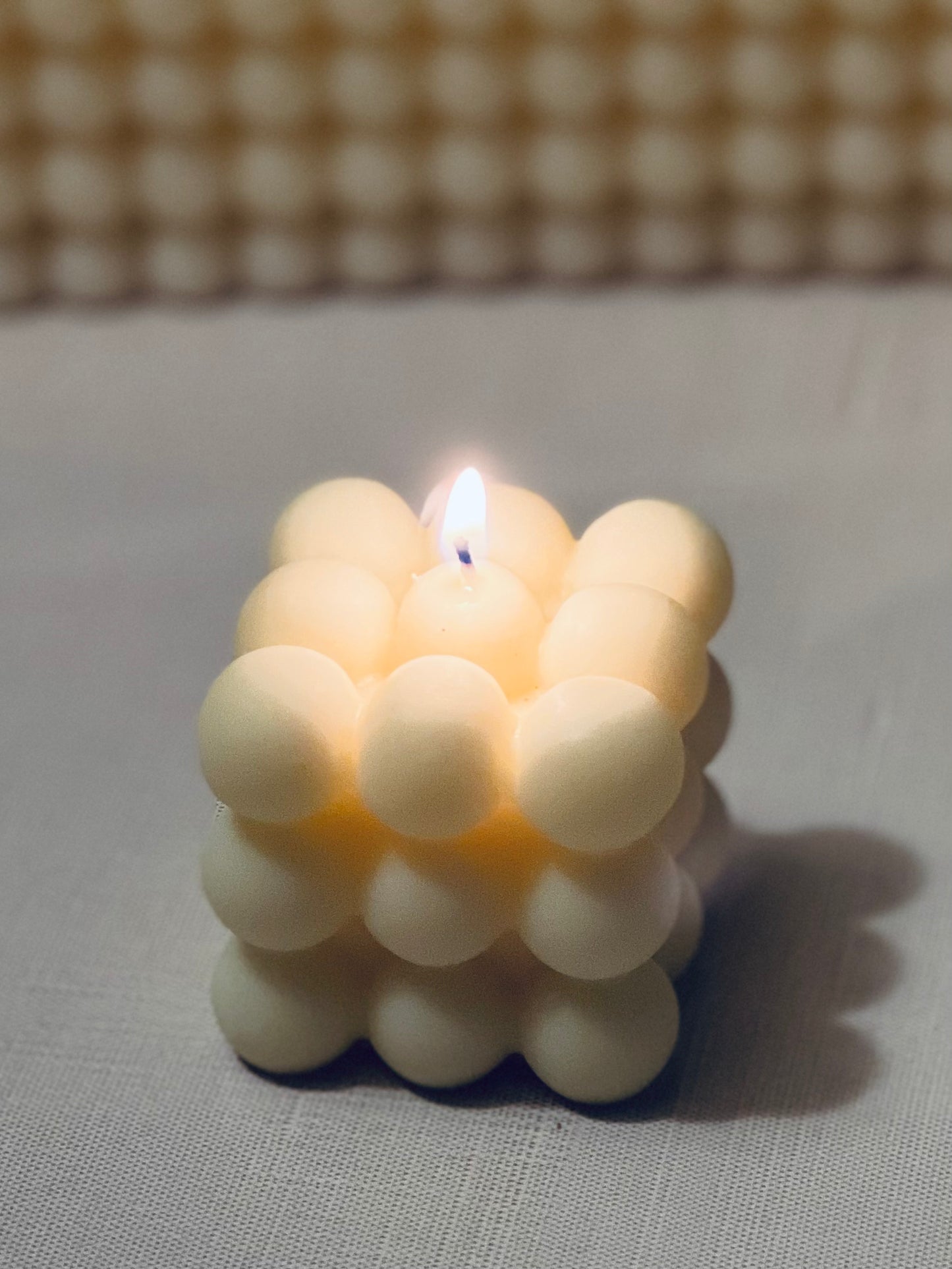 Square Bubble Candle