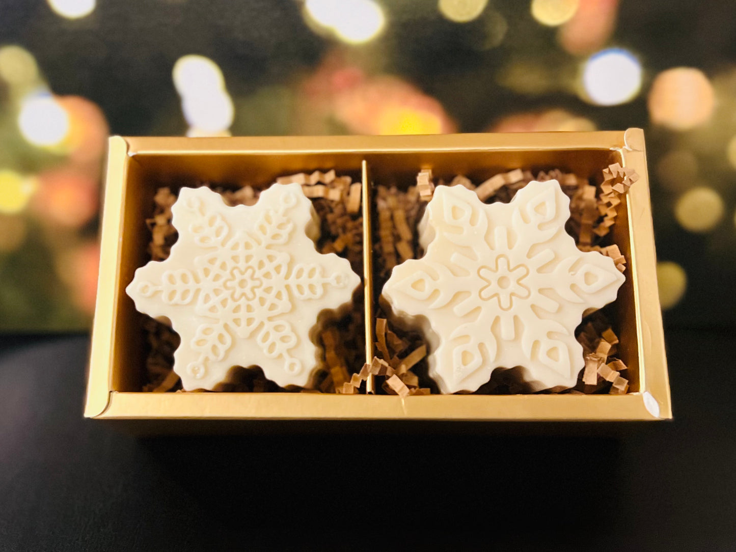 Snowflake Soap Gift Box - 2 soaps