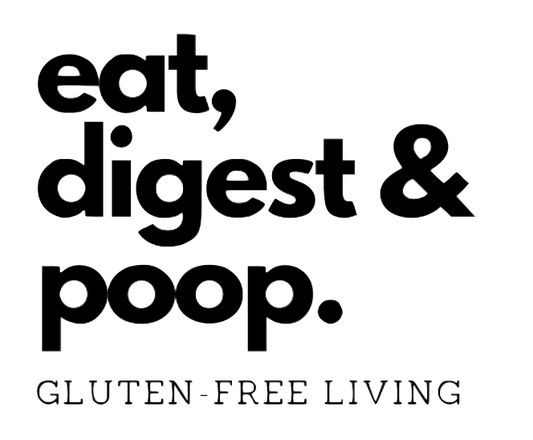 Eat Digest Poop Gluten-Free Sticker
