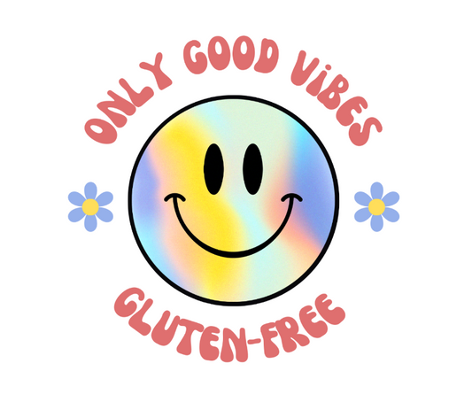 Only Good Vibes Gluten-Free Sticker