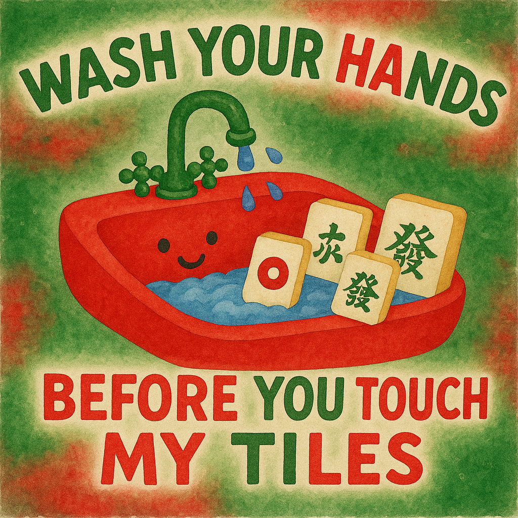 Wash Your Hands Before You Touch My Tiles Soap - 8 options