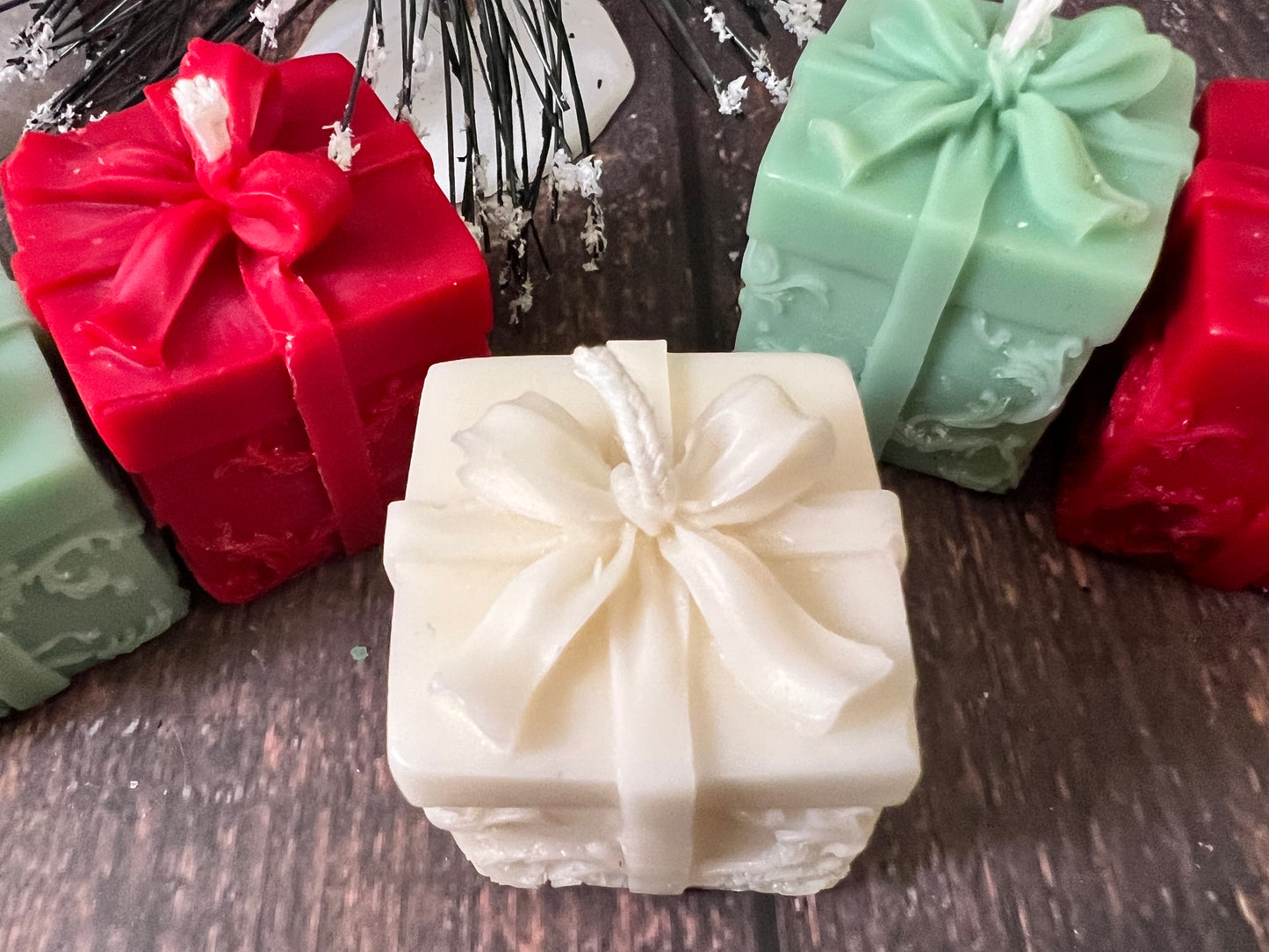 Mini Christmas Gift Candle Pack