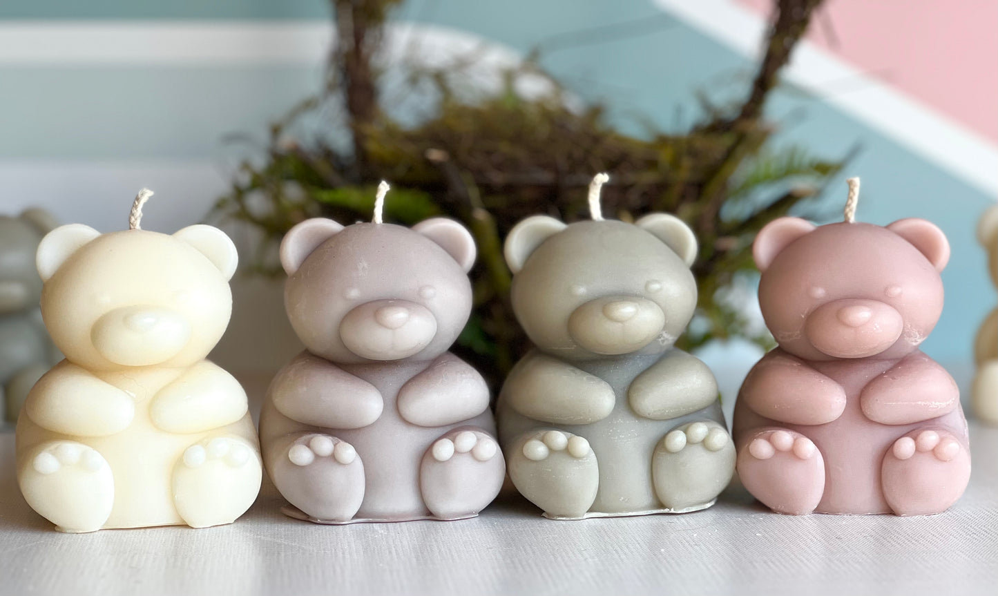 Pudgy Bear Candle