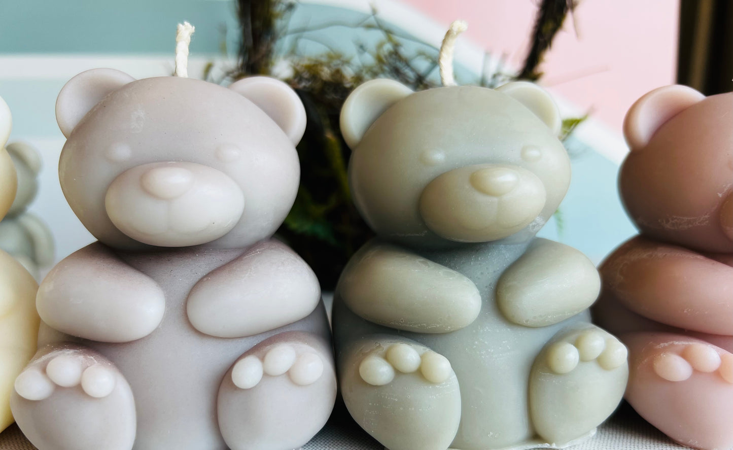 Pudgy Bear Candle