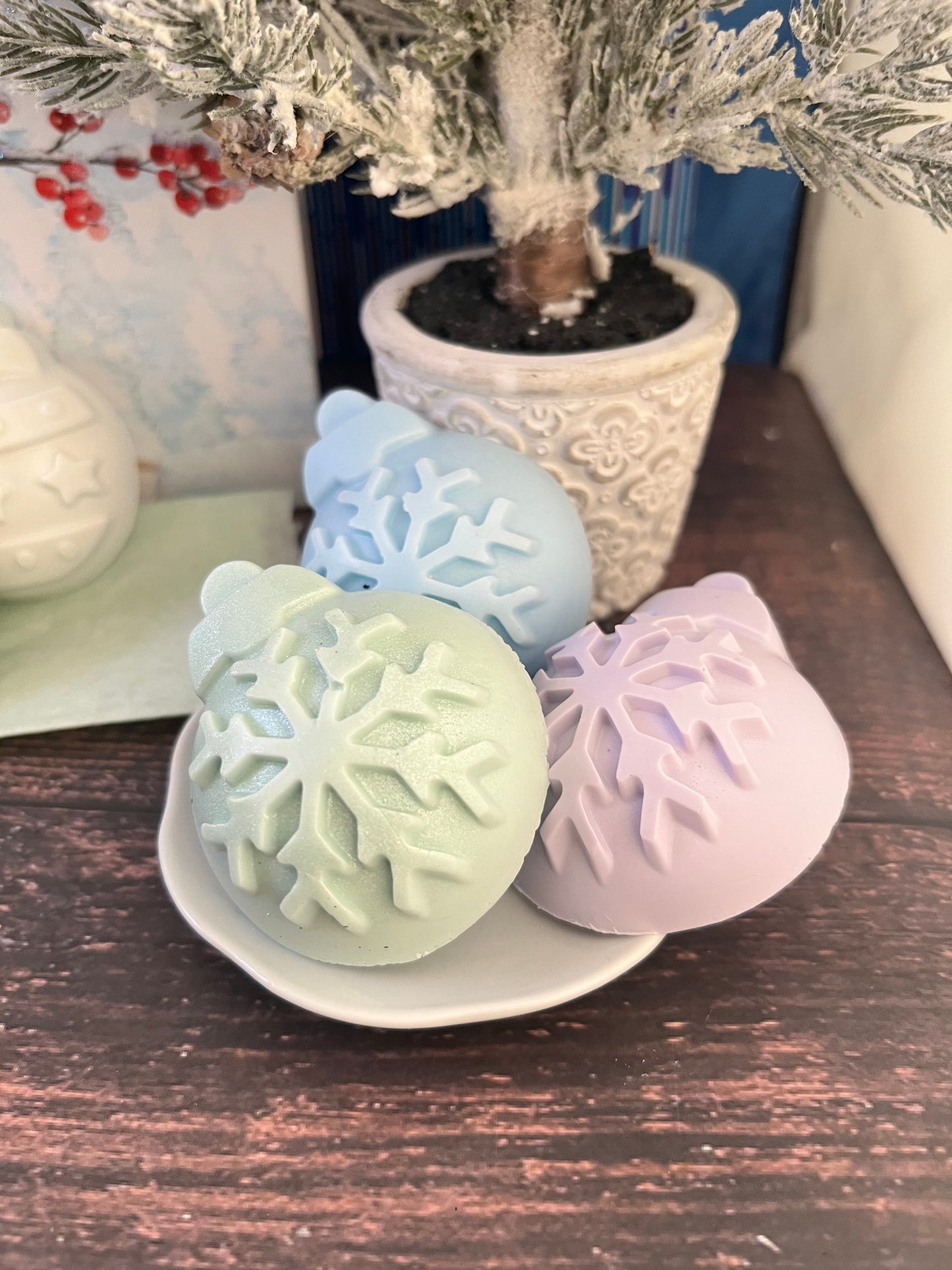 Ornament Shea Butter Soap - 3 Pack