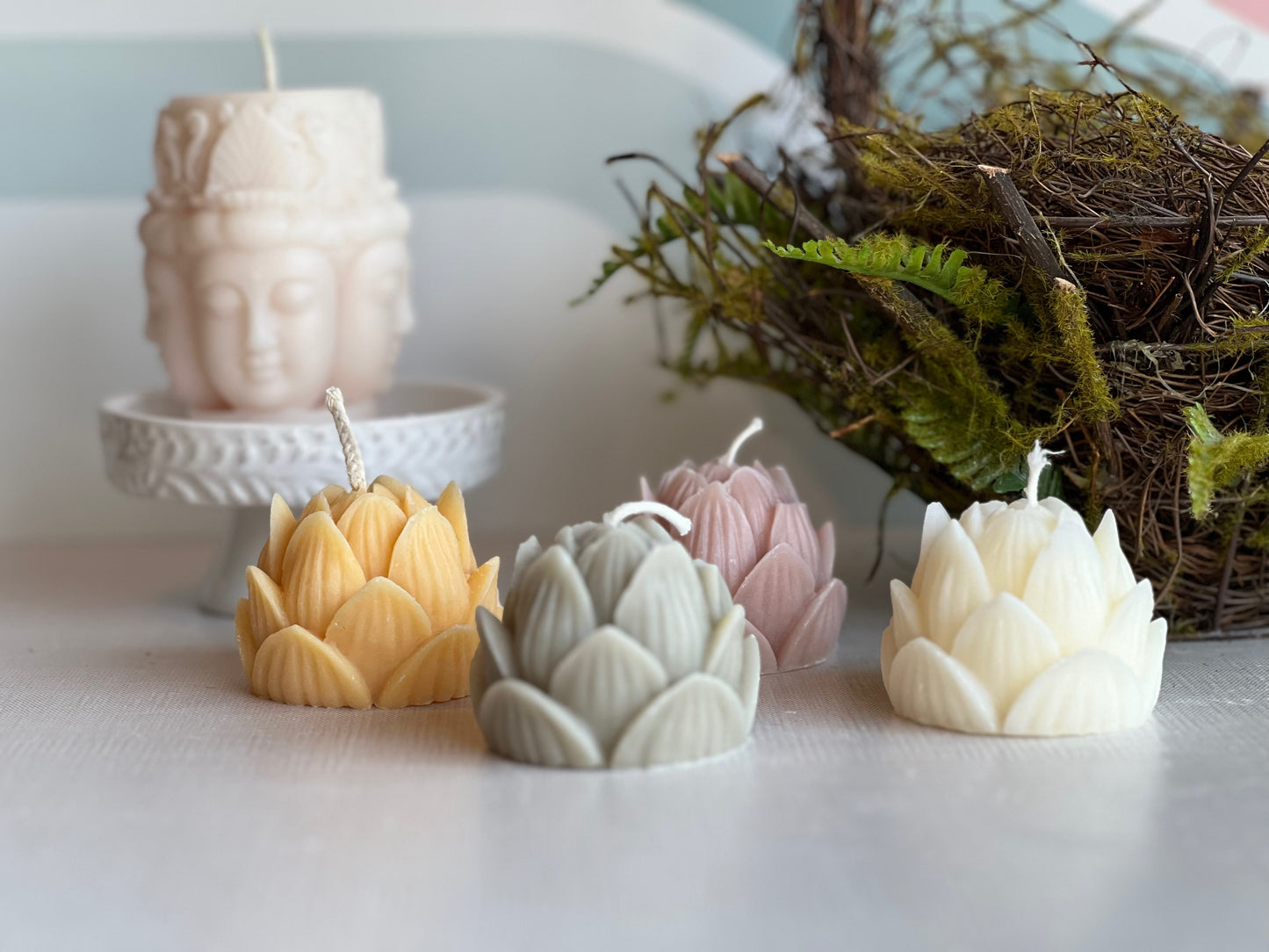 Lotus Flower Candle