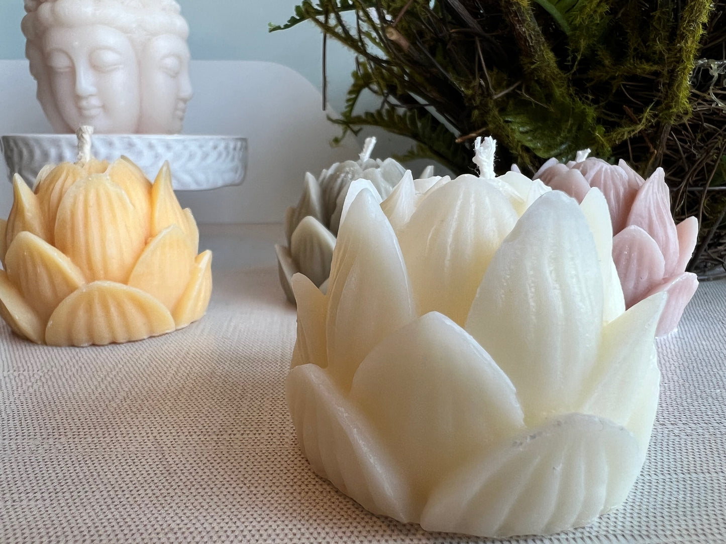 Lotus Flower Candle