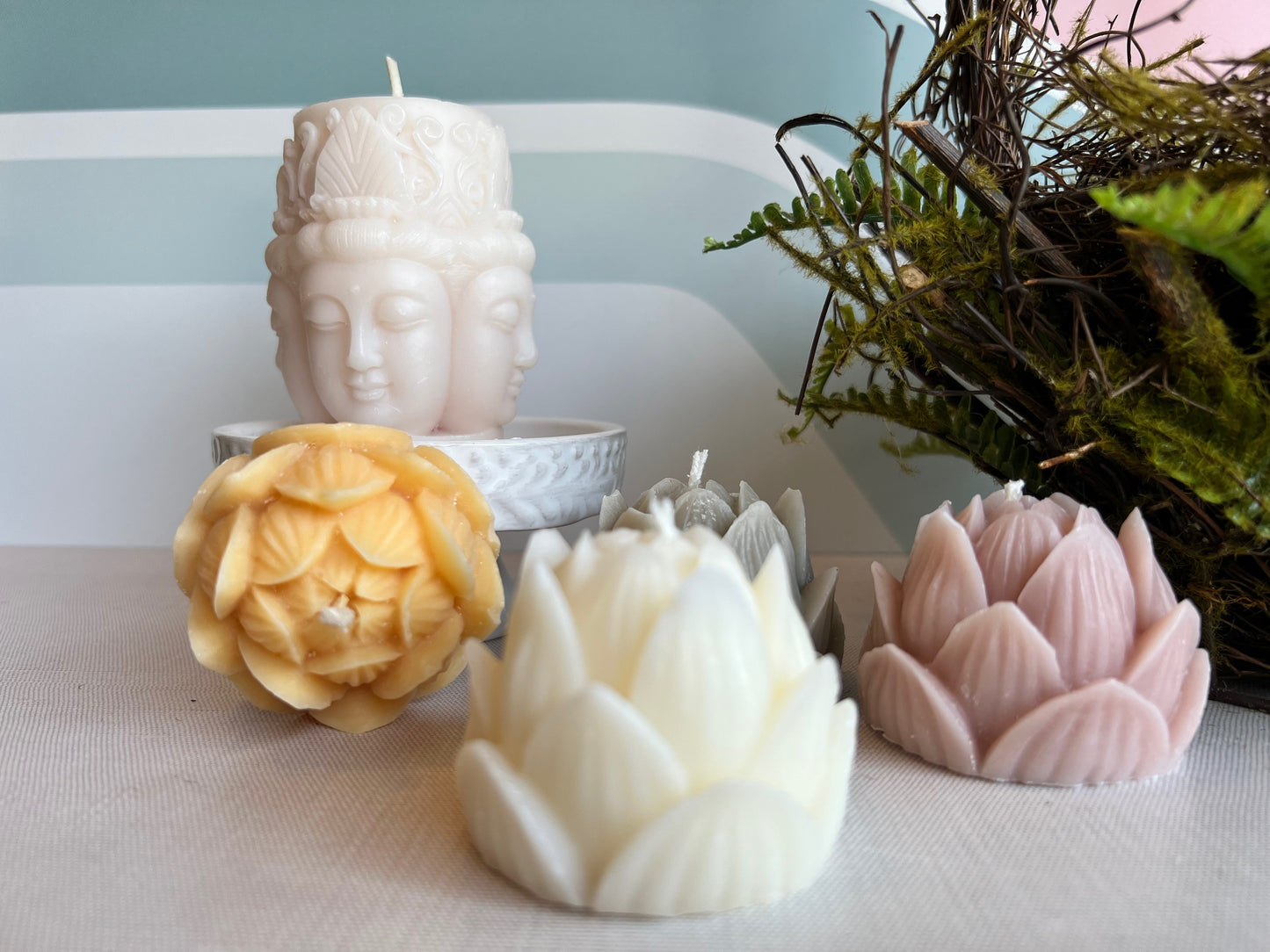 Lotus Flower Candle