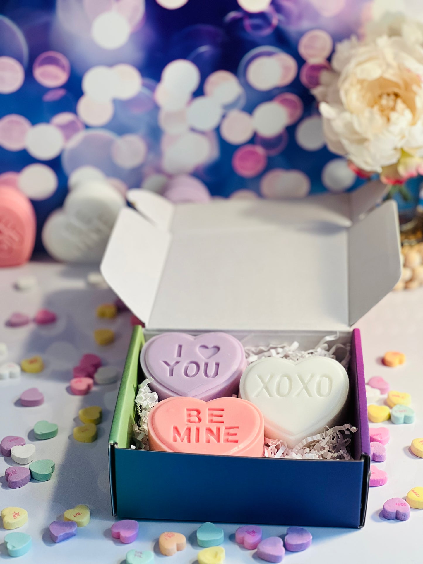 Valentine Conversation Heart Soap