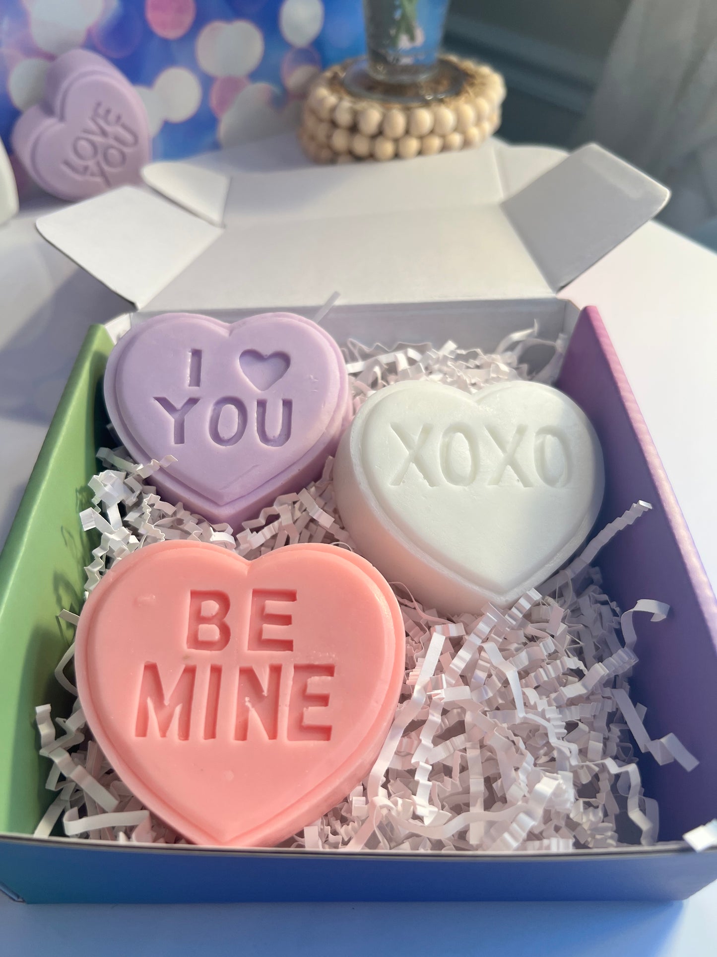 Valentine Conversation Heart Soap