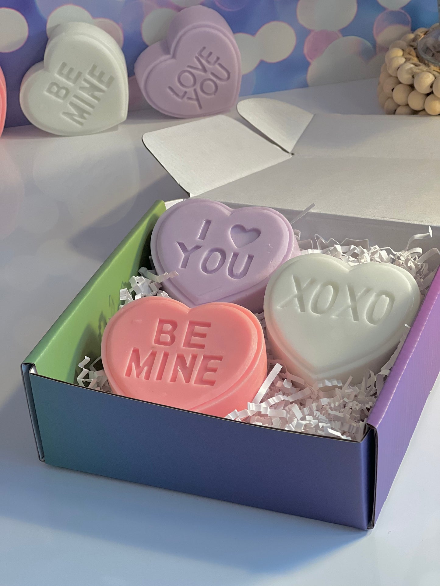 Valentine Conversation Heart Soap