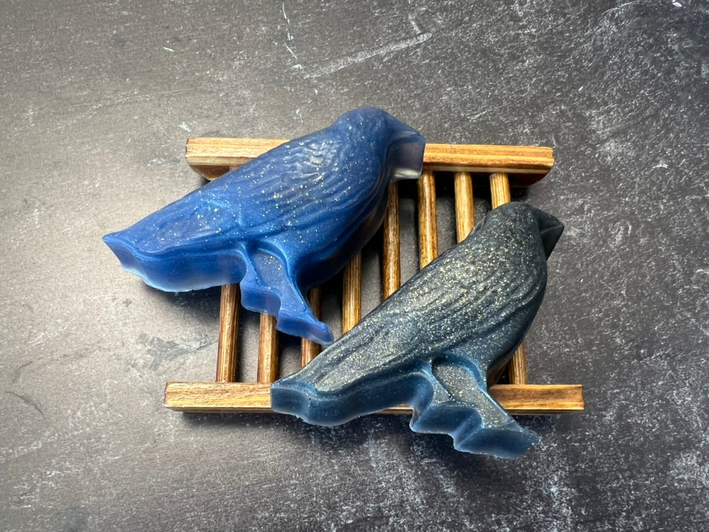 Crow & Skull Halloween Soap
