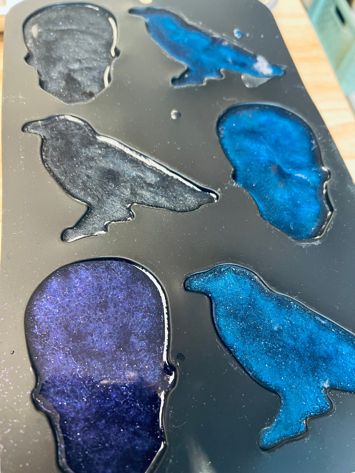 Crow & Skull Halloween Soap