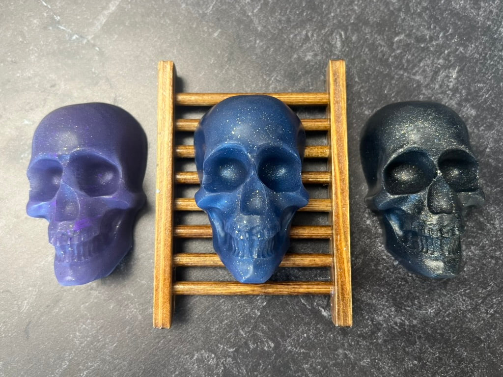 Crow & Skull Halloween Soap