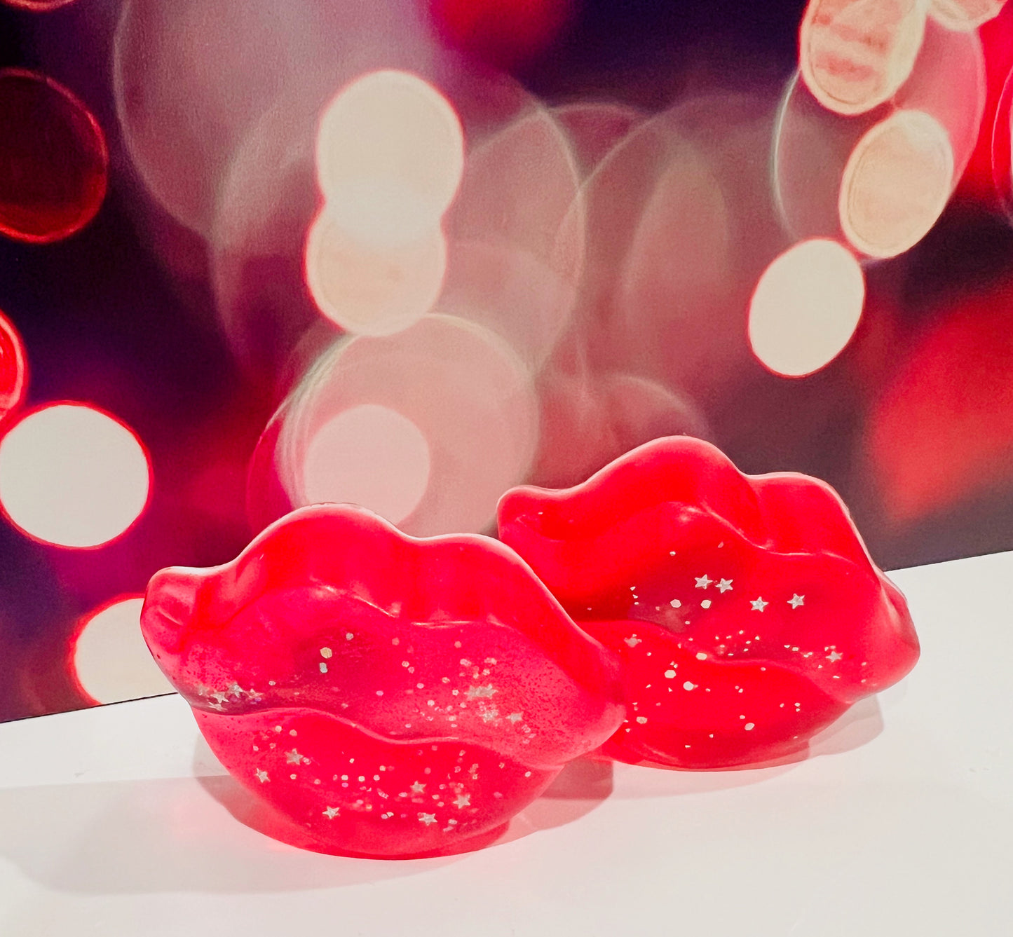 Glitter Lip Shaped Soap