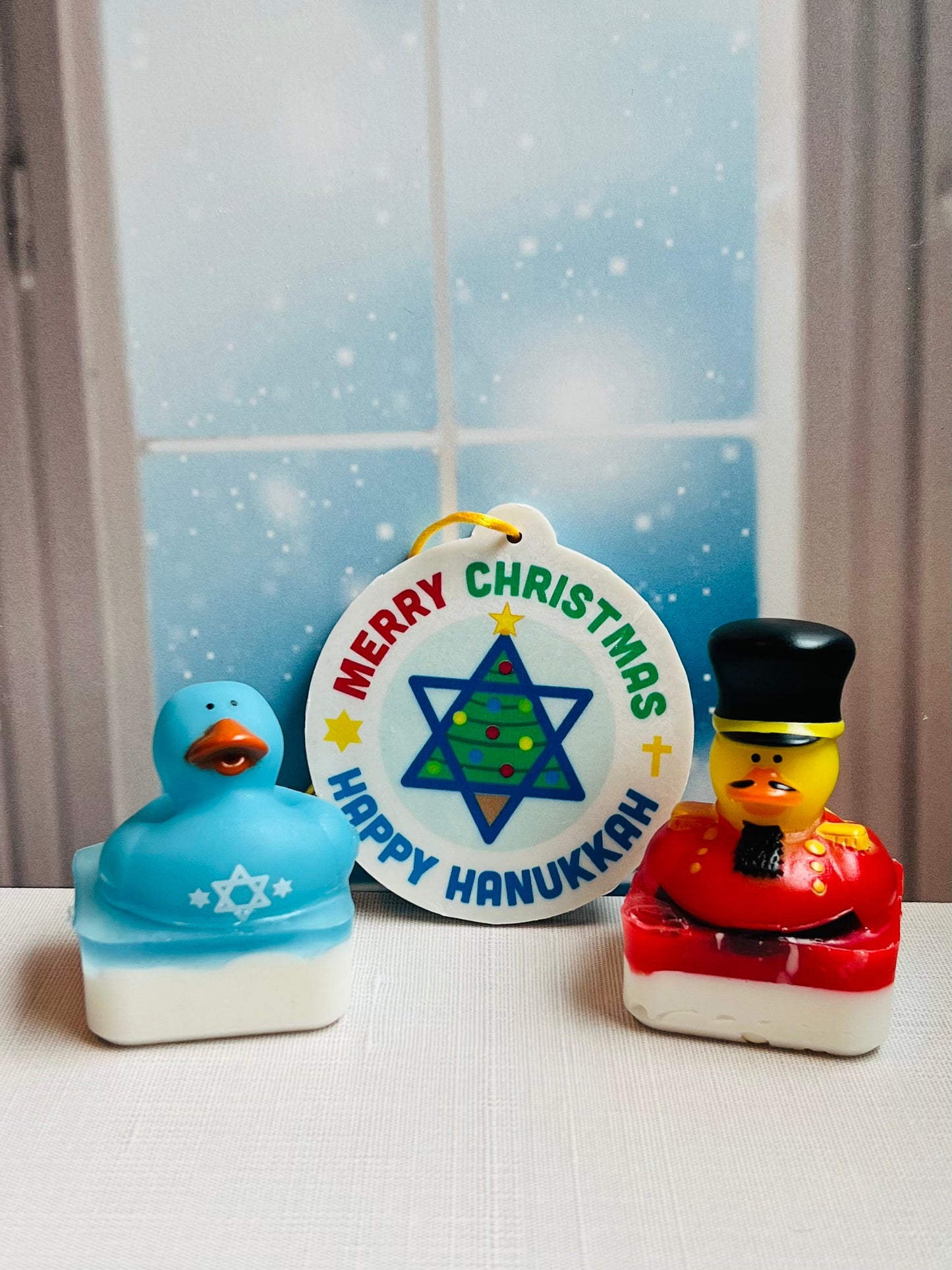 Hanukkah Duck Soap