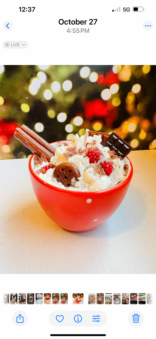 Hot Cocoa Candle Mug Class 12/11/25