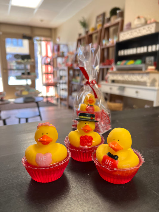 Valentine Duck Soap
