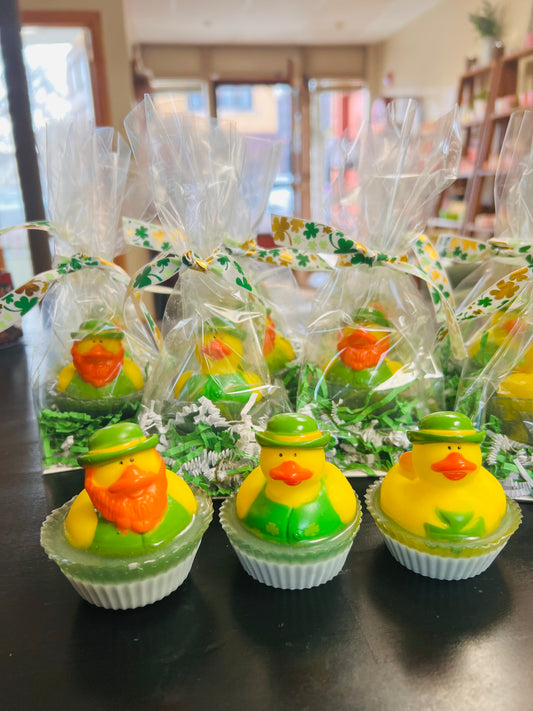 St. Patrick's Day Duck Soap