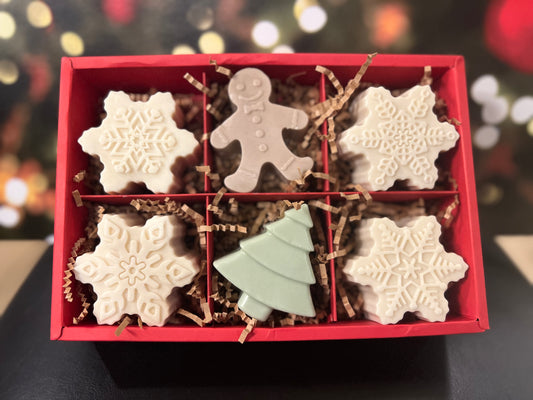 Christmas Soap Gift Box - 6 soaps