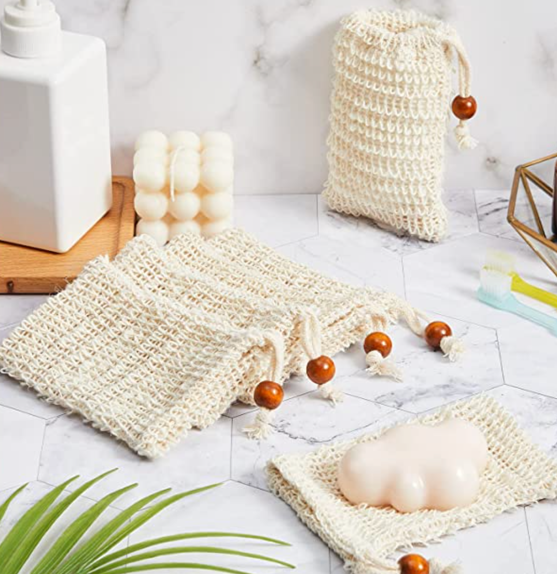 Exfoliating Soap Saver Sisal Bag