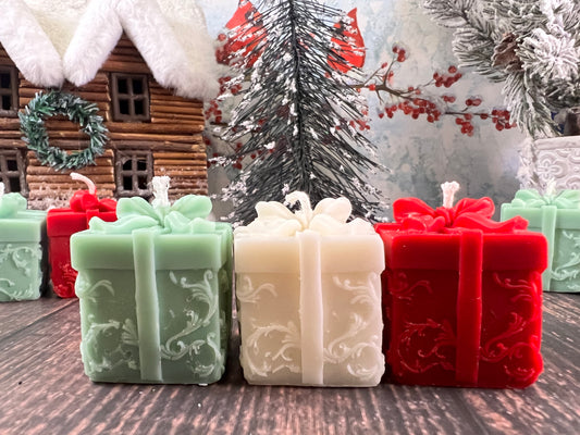 Mini Christmas Gift Candle Pack